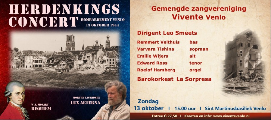 Gemengde zangvereniging Vivente - Herdenkingsconcert